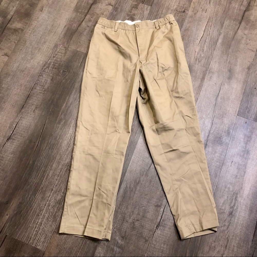 Lands End Mens Khaki Pants - Size 34